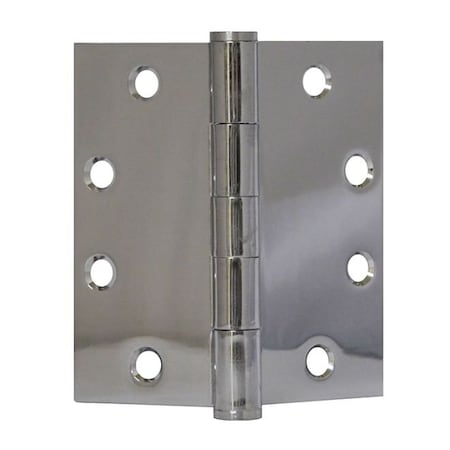 Don-Jo Full Mortise Plain Bearing 4-1/2" x 4-1/2" Standard Weight Template Square Corner Hinge PB74545651